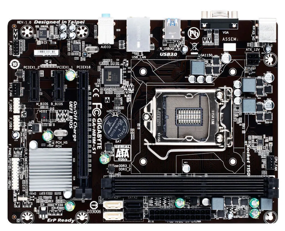 Gigabyte H81M S1 - Refurbished