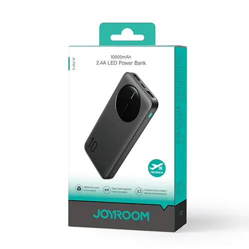 Joyroom JR-PBF12 10000mAh 12W 2.4A LED Power Bank