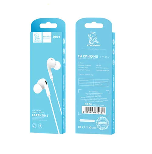 Vdenmenv Wired Earphone – DR06
